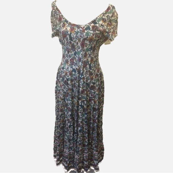 Soft Surroundings Dresses & Skirts - SOFT SURROUNDINGS Women’s Maxi Dress Boho Cottage Core Floral Small